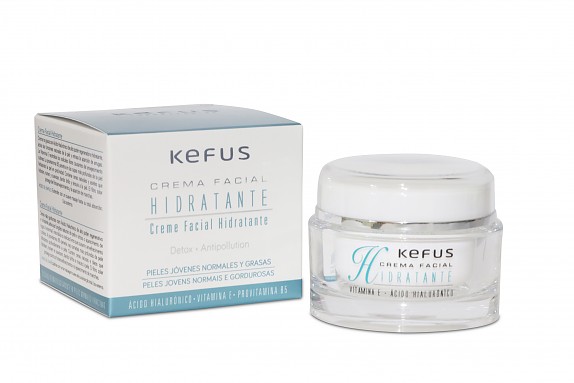 Crema Facial Hidratante Ácido Hialurónico Kefus 50 ml